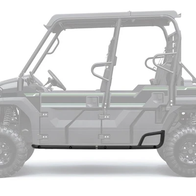 For Kawasaki Mule Pro-FXT 2015+ ATV Heavy Duty Steel Nerf Bars Powder Coated - Imagem 1 de 4