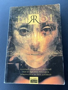 The Vertigo Tarot 128 pg Book ONLY DC Comics Dave McKean Sandman Neil Gaiman - Picture 1 of 2