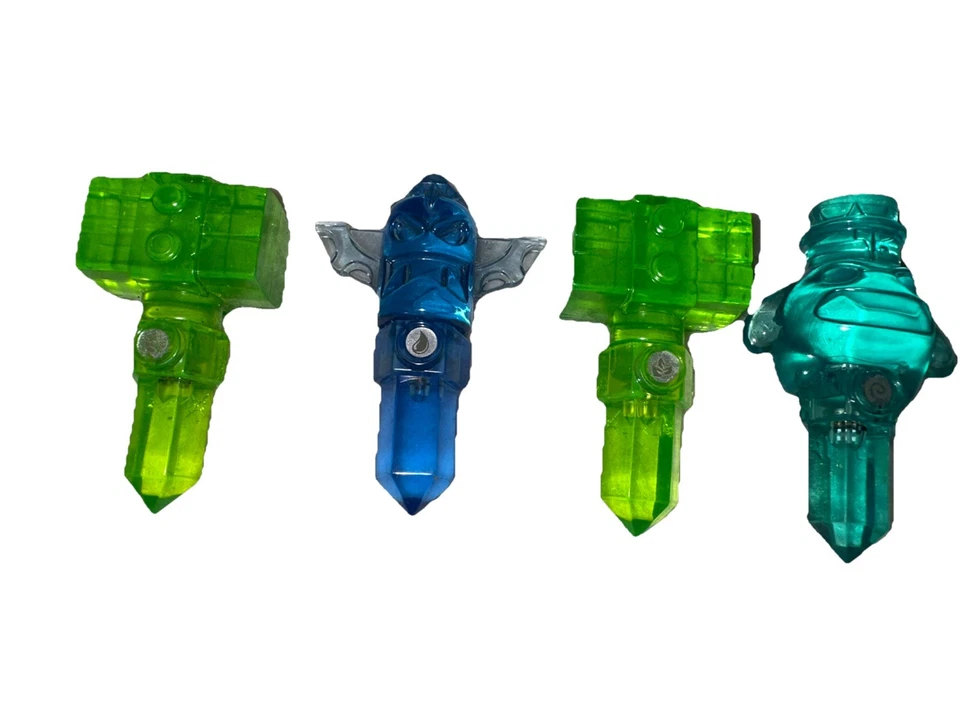 Lote de 4 trampas Skylanders Crystal Trap Team Foto 1 de 4