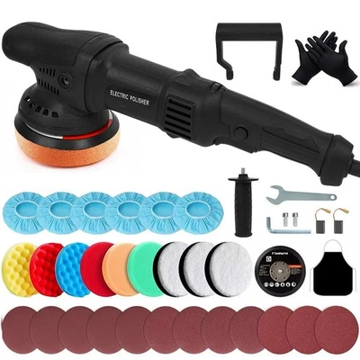 Dual Action Car Polisher Buffer Sander 920W Orbital Polishing Machine 125mm Pad - image 1 of 4
