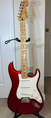 Fender Player Stratocaster - Candy Apple Red w/ Maple Neck - Great Condition - Image 1 of 4