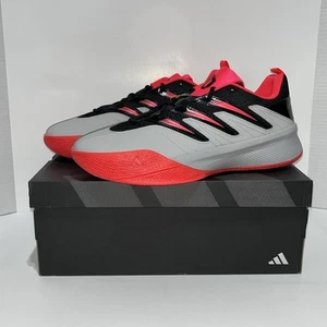 Scarpa da basket bassa Adidas donna certificata 3 grigio nero rosso taglia 13 JI1540 - Foto 1 di 7