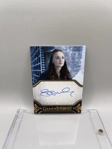 Sophie Turner 2024 Rittenhouse Game Of Thrones Legends Of The Realm Auto W/Mag - Picture 1 of 2