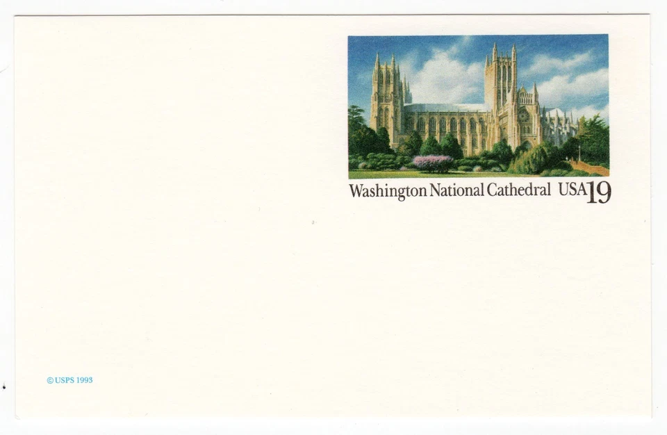 Scott #UX166 Washington National Cathedral Stamped Postal Card - Image 1 of 1