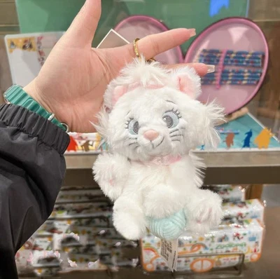 Disney  2024 marie cat plush  Keychain  shanghai disneyland - Image 1 of 2