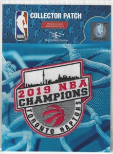 Parche oficial de campeones de las finales de la NBA 2019 de los Toronto Raptors costura en hierro - Imagen 1 de 1