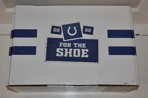 New Indianapolis Colts 2022 Season Ticket Holder Backpack FOR THE SHOE Cover