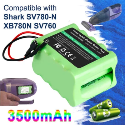 18V 3500mAh Battery For Shark SV780-N XB780N SV760 Cordless Pet Vacuum Cleaner