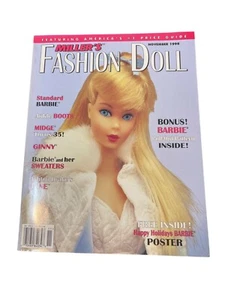 Millers Fashion Doll Magazine Nov 1998 Featuring Barbie Pattern Doll Collecting - Picture 1 of 5