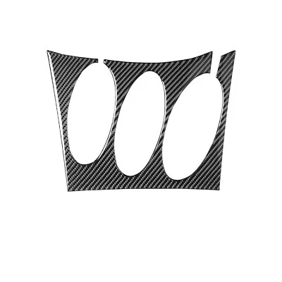 Pegatina interior de fibra de carbono para consola de radio para Nissan 350Z 2003-2009 Foto 1 de 4