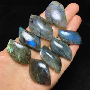 90g Natural Blue Labradorite Quartz Crystal healing reiki stone i786 - Picture 1 of 5