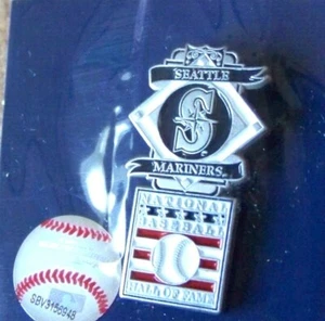 Seattle Mariners National Baseball Hall of Fame pin MLB c38964 - Picture 1 of 6