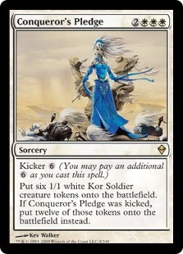 Conqueror's Pledge ~ Moderately Played Zendikar MTG Magic UltimateMTG White Card - Image 1 of 1
