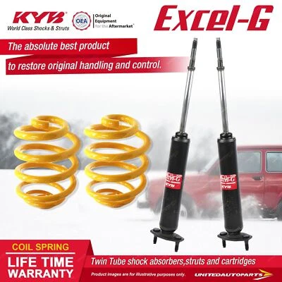 Fr KYB EXCEL-G Shock Absorbers Super Low King Springs for FORD Falcon XA XB XC - image 1 of 4