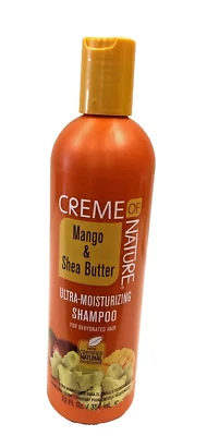 SHAMPOO ULTRA HIDRATANTE CREME OF NATURE MANGA E MANTEIGA DE KARITÉ 12 OZ  - Imagem 1 de 4