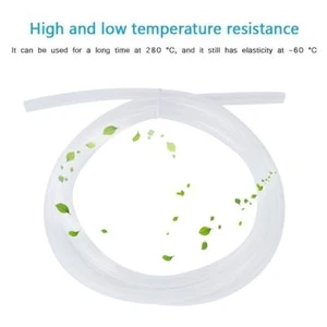 2M Silicone Tube Water Cooling Transparent Soft Silicone Tube Flexible Hose - Afbeelding 1 van 12
