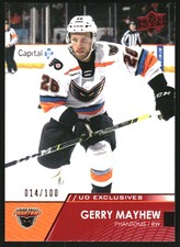 2021-22 Upper Deck AHL Exclusives #35 Gerry Mayhew /100 
