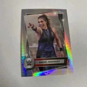 2025 Topps WWE Chrome Raquel Rodriguez SP X-Fractor #48 - Picture 1 of 2