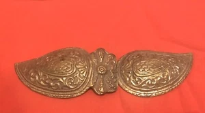 TRE FIBBIE DI CINTURA IN OTTONE - GRECIA - IMPERO OTTOMANO - Foto 1 di 6