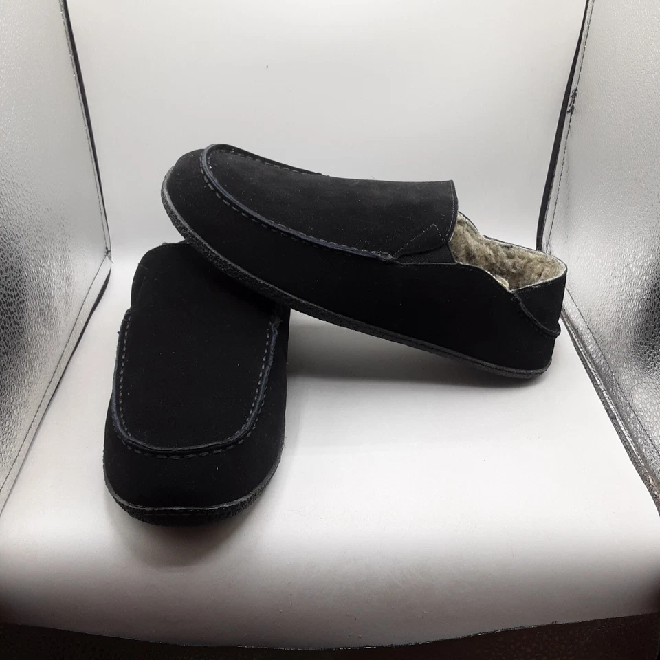 Zapatillas convertibles Clarks para hombre 12M negras gamuza piel sintética Foto 1 de 4