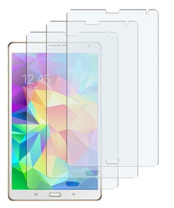 3 x Schutzfolie Samsung Galaxy Tab S 8.4 Matt Antireflex Displayschutz Folie - Picture 1 of 2