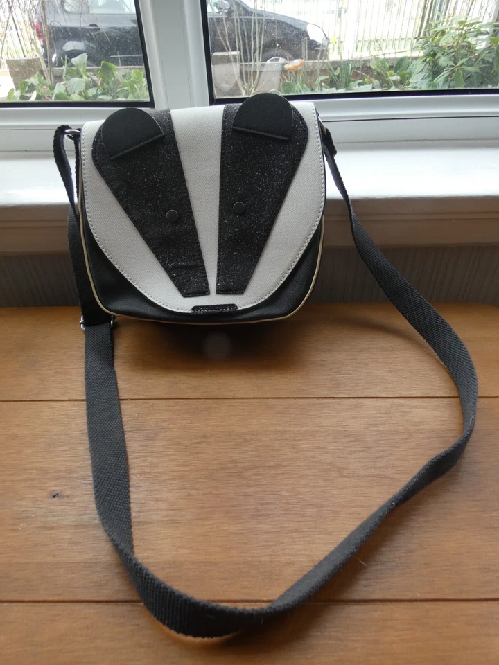 Used Once Rare Linited Edition Cath Kidston Original London Badger Glitter Bag - Image 1 of 4