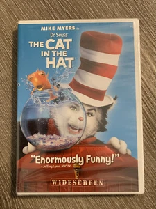 Dr. Seuss The Cat in the Hat DVD Movie Widescreen Edition New Sealed 2004 - Foto 1 di 6