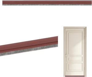 Paraspifferi Porta Blindata Paraspifferi Sottoporta 100 Cm Guarnizione Porta Bli - Foto 1 di 7