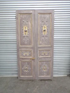 French 18th Century Style Double Doors 1300mm wide x 2475mm high, 9s - Picture 1 of 11