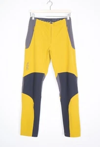 Rab Torque Pants Men's Small Hiking Yellow Gray - Picture 1 of 9
