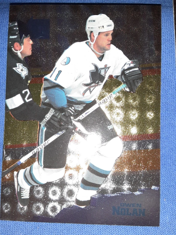 1995-96 Fleer Metal Ice Hockey Owen Nolan #133 - Image 1 of 1