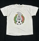 Vintage Mexico Soccer Tshirt Vtg Federacion Mexican Budlight Tee Mens Xl