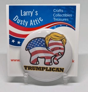 Trump Trumplican 2,25" Pin Backed Button Anstecker - Bild 1 von 2