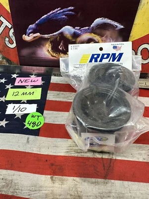 RPM 82052 Black Rear Revolver 2.2" Wheels for Electric Rustler & Stampede 2WD - Image 1 of 4