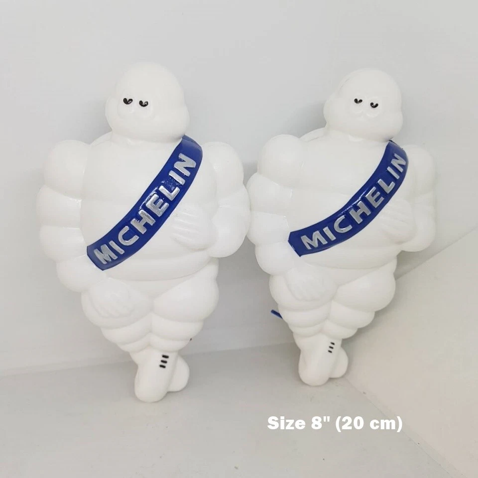 2x8" Bibendum Collectible Michelin Man Doll Advertise Tire Decorate Welcome Sign - Image 1 of 4
