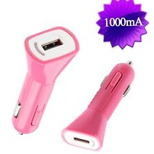For Pink TravelCar Charger Adapter(1A)