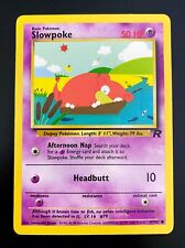 Slowpoke 67/82 Team Rocket Common - WOTC Pokemon Card - Near Mint