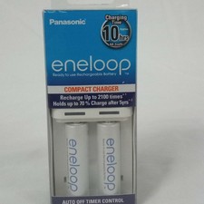 Panasonic Eneloop Basic Charger K-KJ18MCC40T with AA Recharg