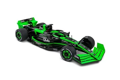SOLIDO S1811104 KICK SAUBER C44 SHOWCAR VERSION BLACK / GREEN 2024 1/18 - Image 1 of 2