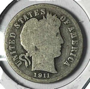 1911 D FRISEURGROSCHEN SCHÖN ZIRKULIERT J119 - Bild 1 von 2