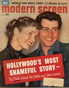 MODERN SCREEN Magazin März 1958 • Debbie Reynolds, Natalie Wood, James Garner - Bild 1 von 1