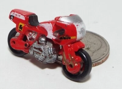 Very Small Micro Machine Ducati 1000 Motorcycle in Red marked Number 2 (Good) - Image 1 of 3