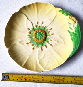 Vintage Australian Design CARLETONWARE Dish Yellow Buttercup - Picture 1 of 3