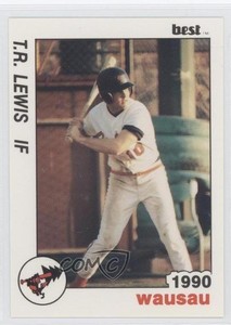 1990 Best Wausau Timbers TR Lewis #1