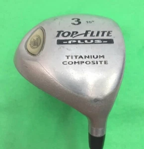 Top Flight Plus 3W 15° RH Titanium Driver Tf 300 Womens Flex Graphite Shaft - Picture 1 of 9