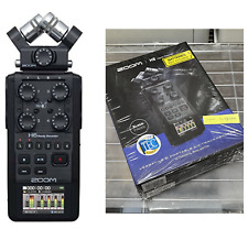 ZOOM Handy recorder H6/BLK Linear PCM/IC Microphone capsule exchange type Black