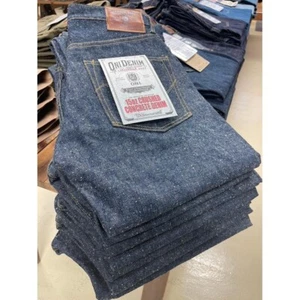 Oni Denim ONI-246-CCD Kabuki 15 oz denim cemento schiacciato pulito dritto W29-38 - Foto 1 di 7