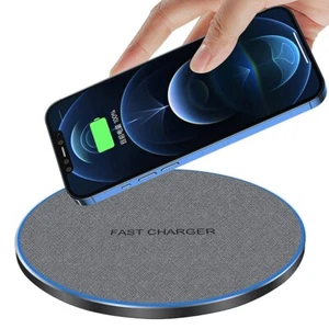 Cargador inalámbrico de inducción 30W para Samsung Galaxy Note 20 S22 S21+ - Imagen 1 de 10
