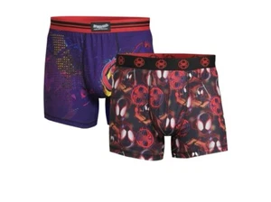 Spider-Man: Across the Spider-Verse Men's Boxer Briefs, 2-Pack - Picture 1 of 4