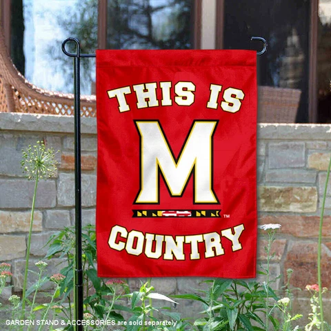 Maryland Terps This is Terps Country Garden Flag and Yard Banner Cover